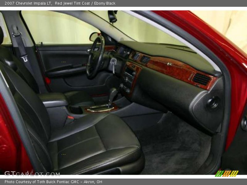 Red Jewel Tint Coat / Ebony Black 2007 Chevrolet Impala LT