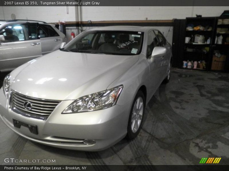 Tungsten Silver Metallic / Light Gray 2007 Lexus ES 350
