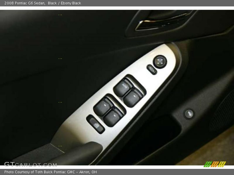 Black / Ebony Black 2008 Pontiac G6 Sedan