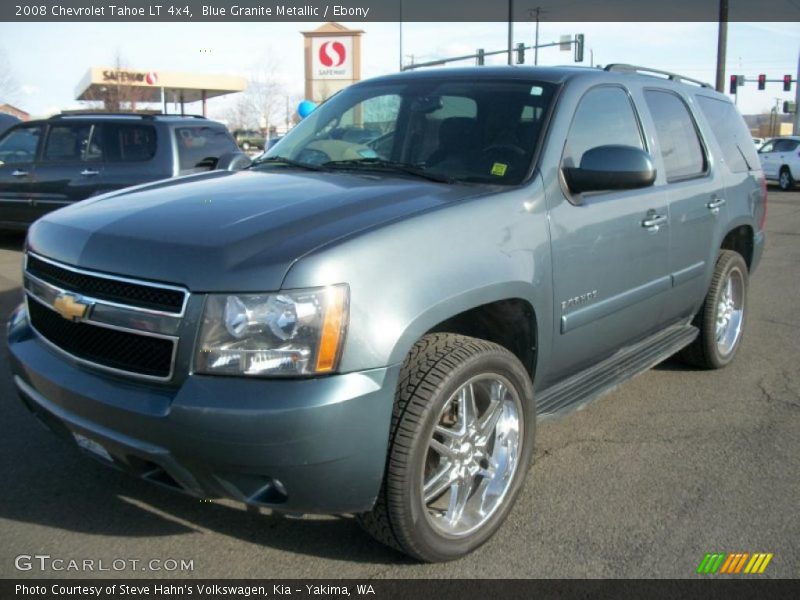 Blue Granite Metallic / Ebony 2008 Chevrolet Tahoe LT 4x4