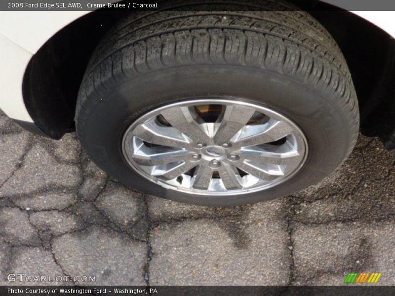 Creme Brulee / Charcoal 2008 Ford Edge SEL AWD