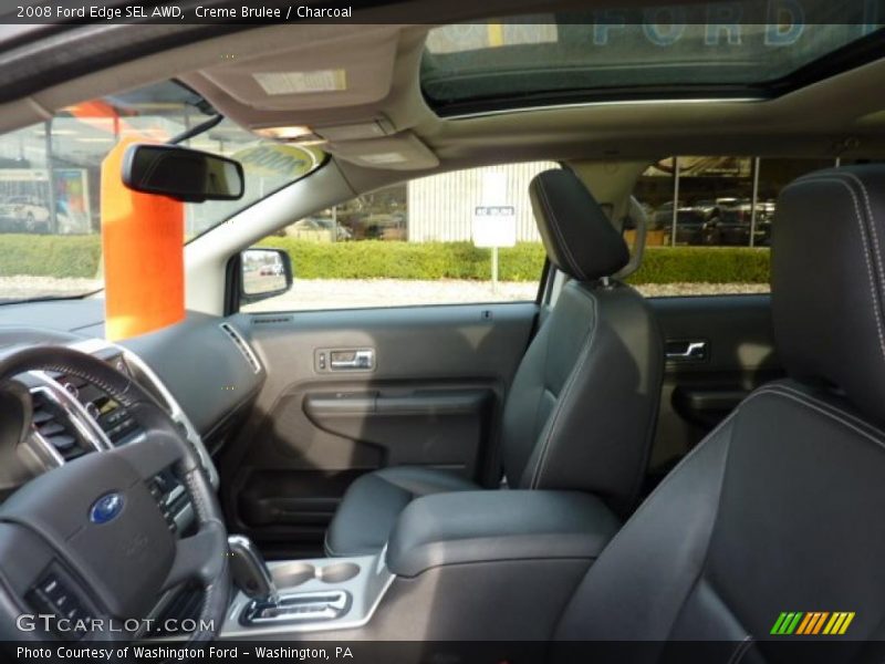 Creme Brulee / Charcoal 2008 Ford Edge SEL AWD