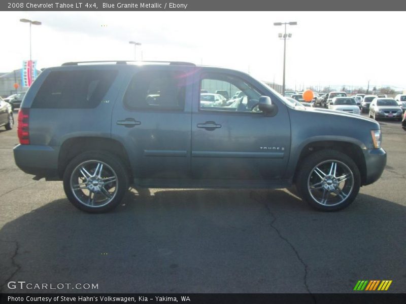 Blue Granite Metallic / Ebony 2008 Chevrolet Tahoe LT 4x4