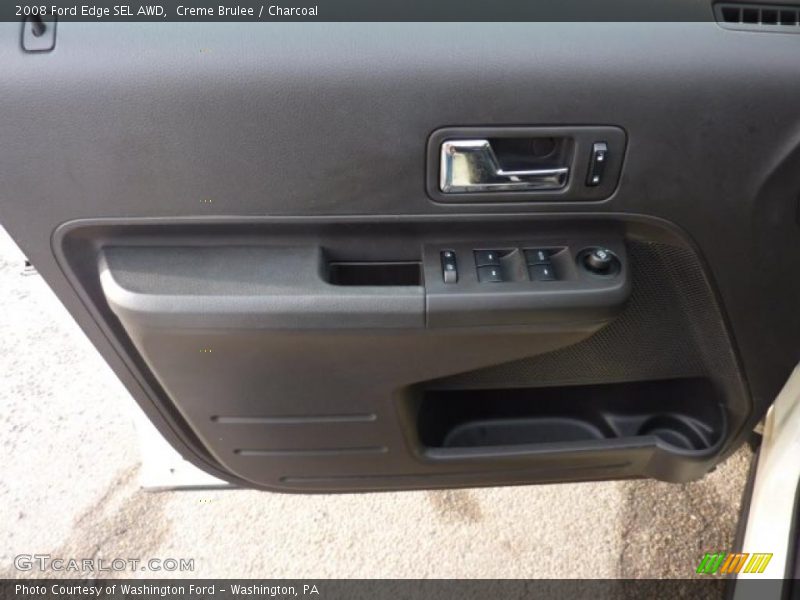 Creme Brulee / Charcoal 2008 Ford Edge SEL AWD