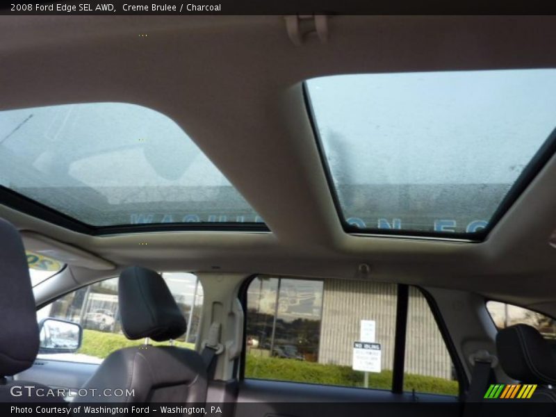 Creme Brulee / Charcoal 2008 Ford Edge SEL AWD