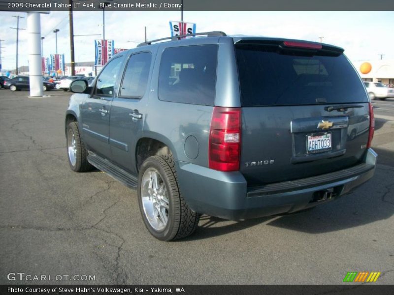 Blue Granite Metallic / Ebony 2008 Chevrolet Tahoe LT 4x4