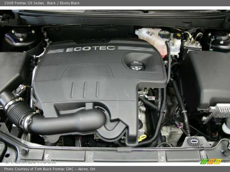 Black / Ebony Black 2008 Pontiac G6 Sedan