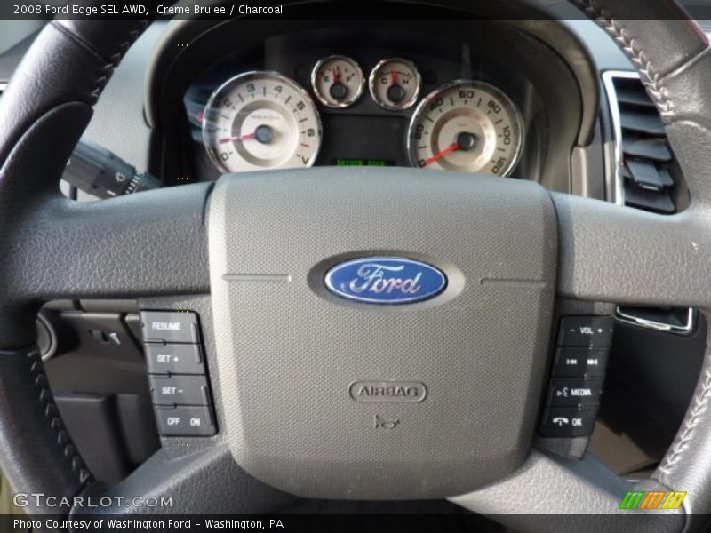 Creme Brulee / Charcoal 2008 Ford Edge SEL AWD