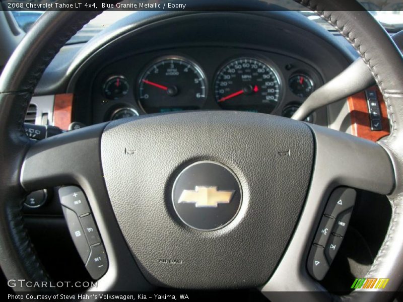 Blue Granite Metallic / Ebony 2008 Chevrolet Tahoe LT 4x4
