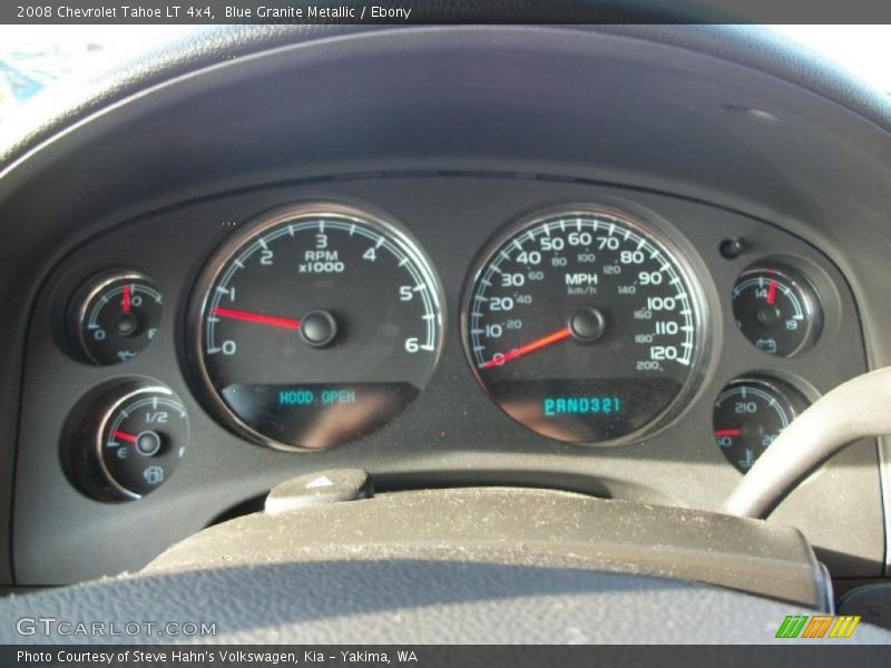 Blue Granite Metallic / Ebony 2008 Chevrolet Tahoe LT 4x4