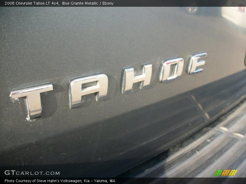 Blue Granite Metallic / Ebony 2008 Chevrolet Tahoe LT 4x4