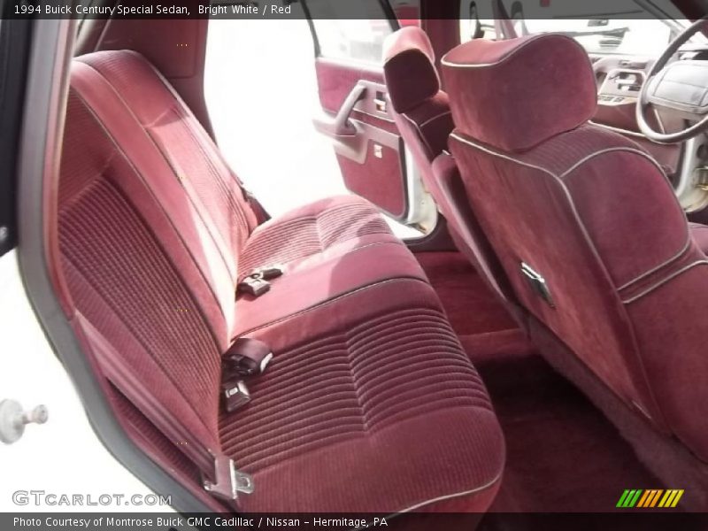  1994 Century Special Sedan Red Interior