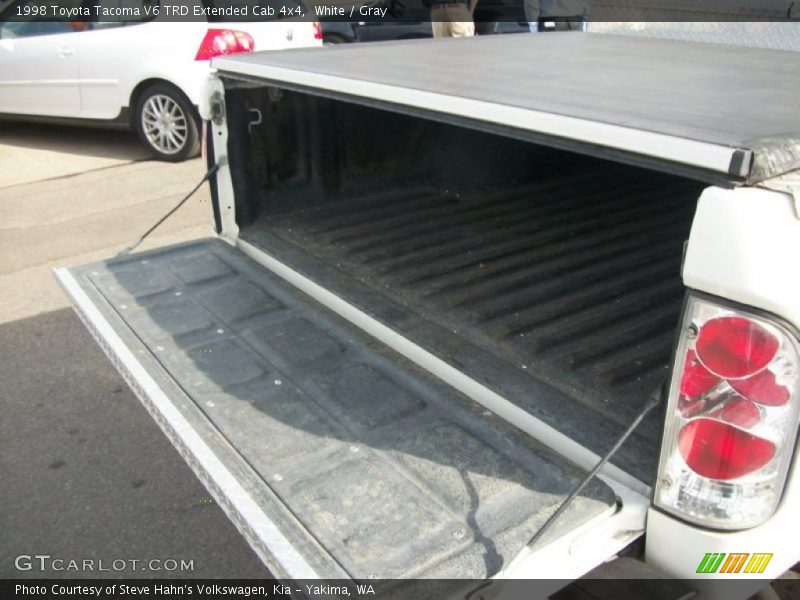 White / Gray 1998 Toyota Tacoma V6 TRD Extended Cab 4x4