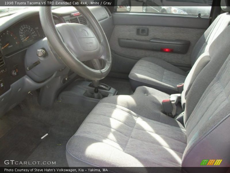  1998 Tacoma V6 TRD Extended Cab 4x4 Gray Interior