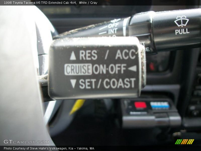 White / Gray 1998 Toyota Tacoma V6 TRD Extended Cab 4x4