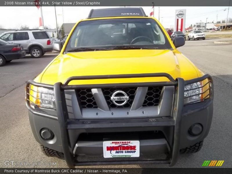 Solar Yellow / Steel/Graphite 2008 Nissan Xterra X 4x4