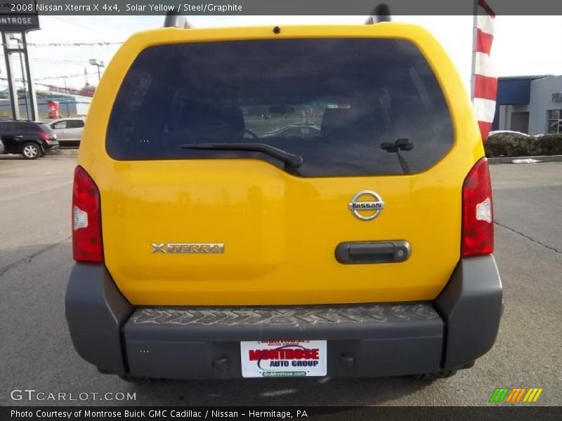  2008 Xterra X 4x4 Solar Yellow