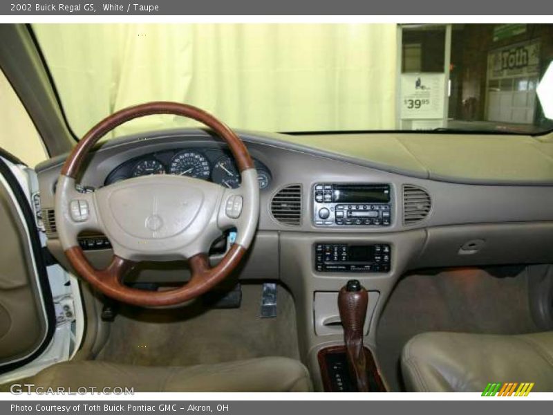 Dashboard of 2002 Regal GS