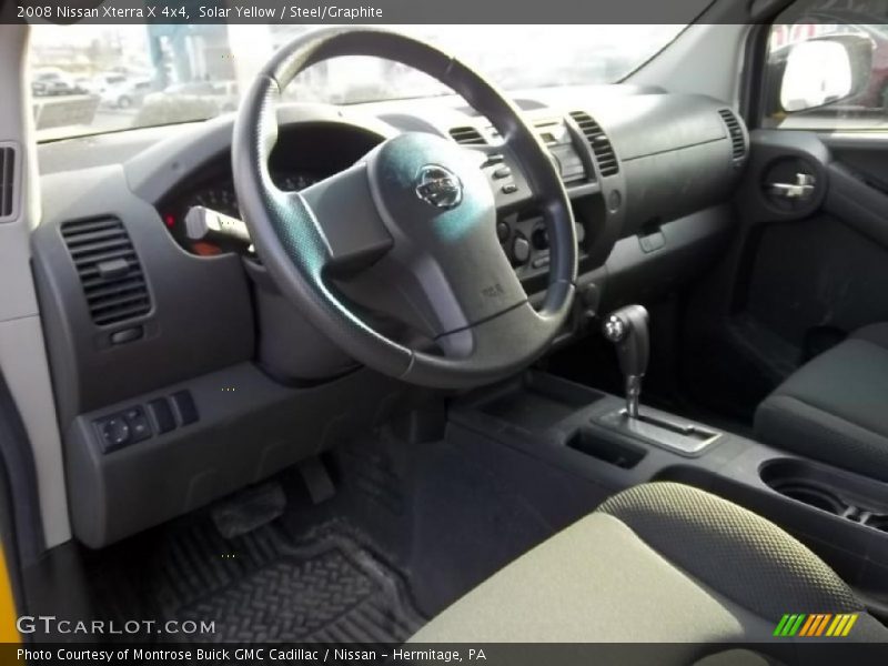  2008 Xterra X 4x4 Steel/Graphite Interior