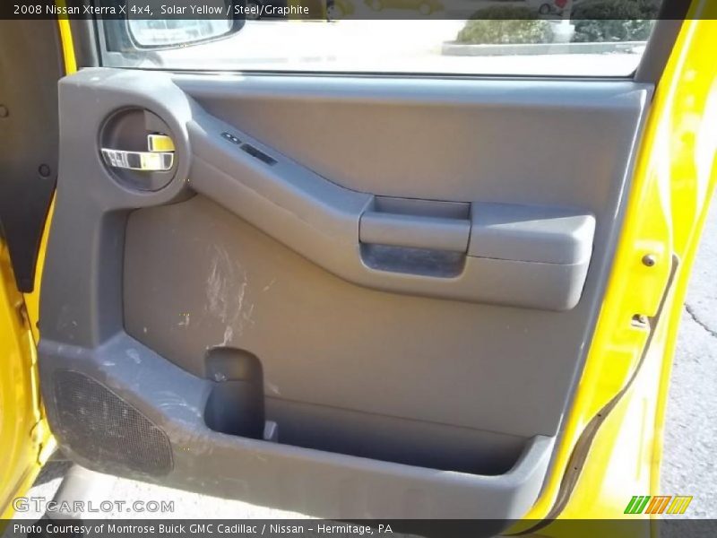 Solar Yellow / Steel/Graphite 2008 Nissan Xterra X 4x4