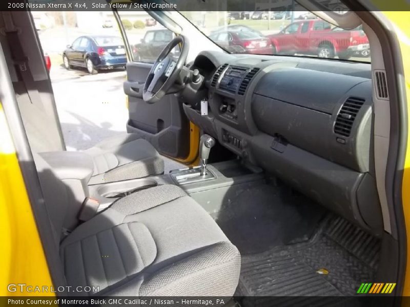 Solar Yellow / Steel/Graphite 2008 Nissan Xterra X 4x4