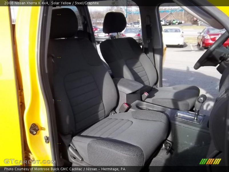Solar Yellow / Steel/Graphite 2008 Nissan Xterra X 4x4