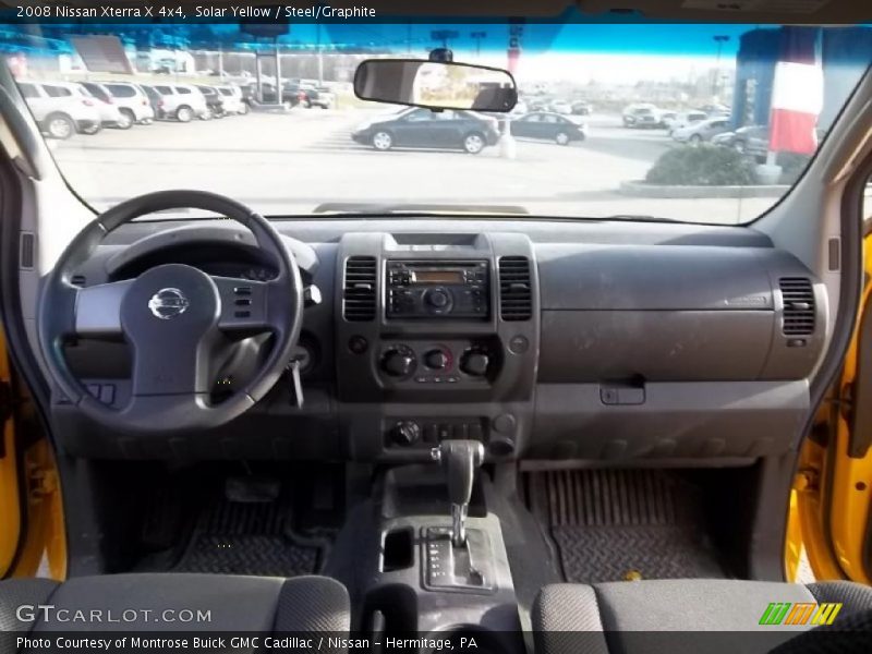 Solar Yellow / Steel/Graphite 2008 Nissan Xterra X 4x4