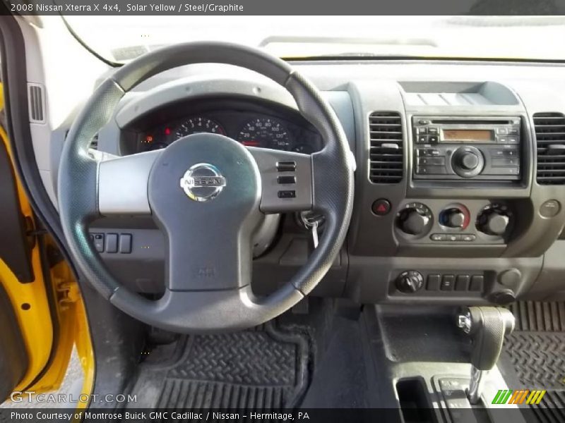 Solar Yellow / Steel/Graphite 2008 Nissan Xterra X 4x4