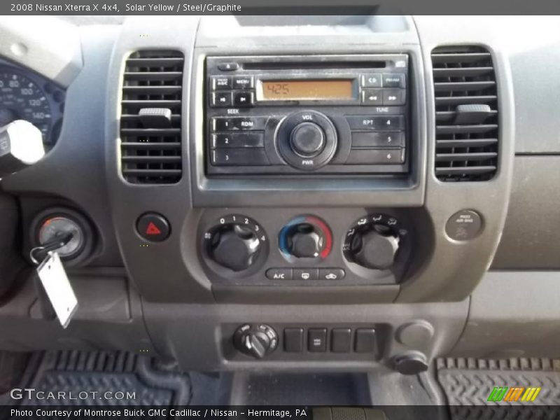 Solar Yellow / Steel/Graphite 2008 Nissan Xterra X 4x4