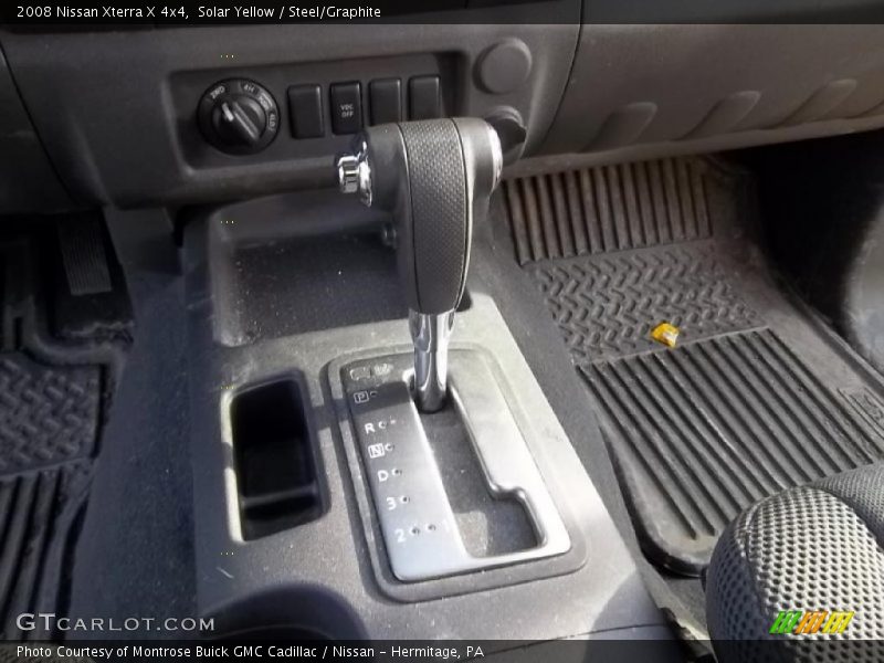  2008 Xterra X 4x4 5 Speed Automatic Shifter
