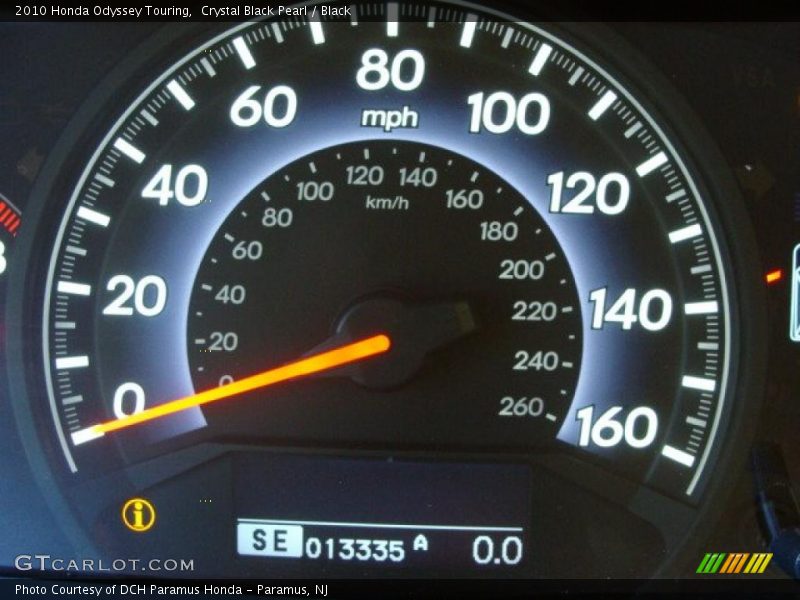 Crystal Black Pearl / Black 2010 Honda Odyssey Touring