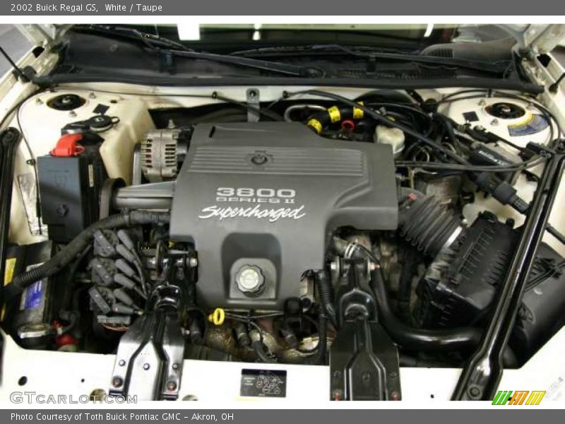  2002 Regal GS Engine - 3.8 Liter Supercharged OHV 12V V6
