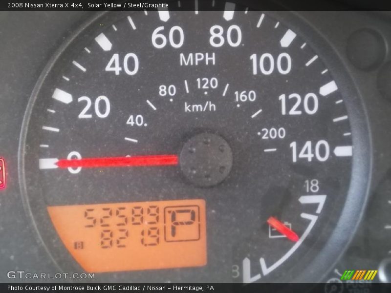 Solar Yellow / Steel/Graphite 2008 Nissan Xterra X 4x4