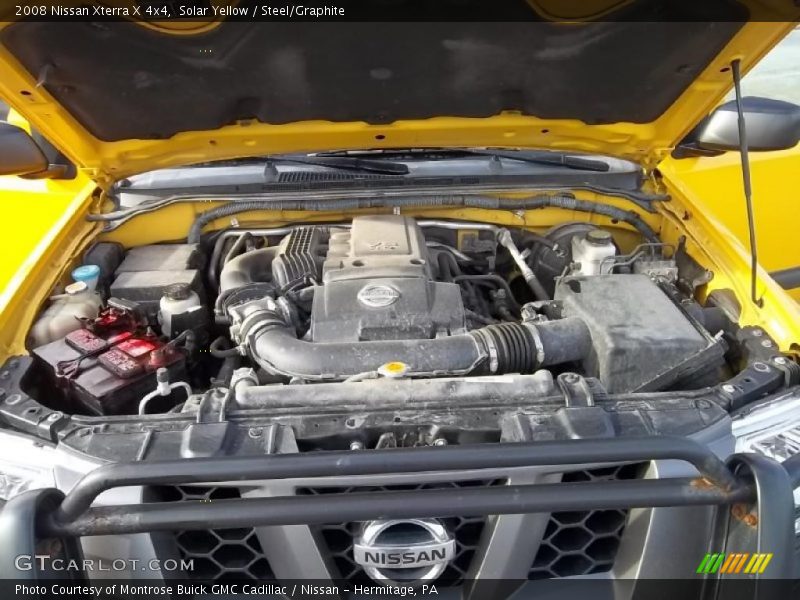  2008 Xterra X 4x4 Engine - 4.0 Liter DOHC 24-Valve VVT V6