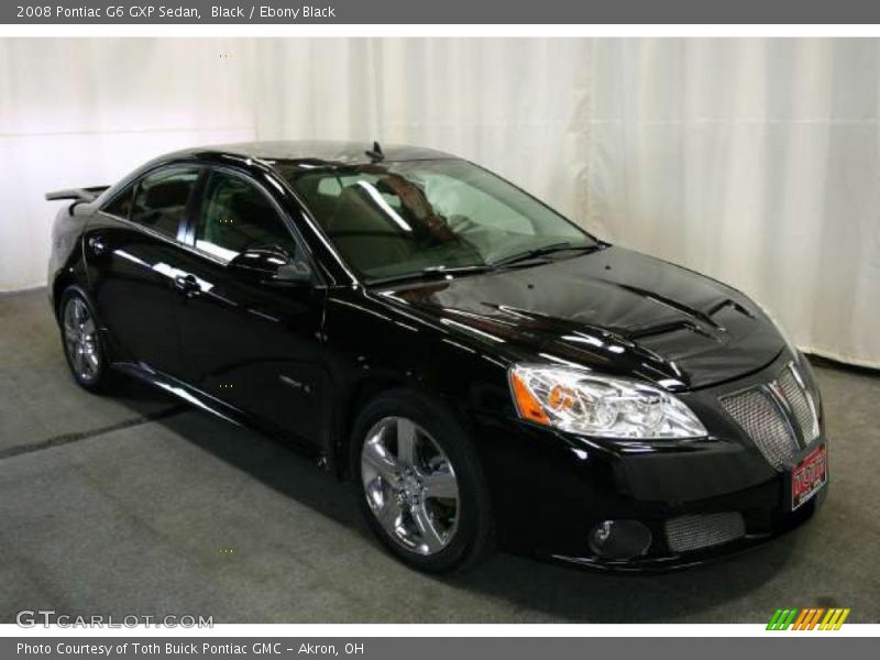Black / Ebony Black 2008 Pontiac G6 GXP Sedan