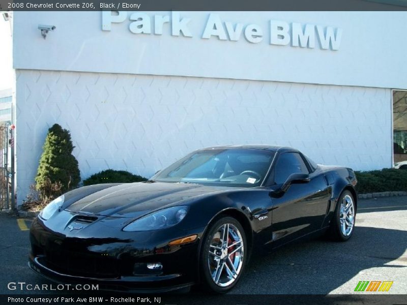 Black / Ebony 2008 Chevrolet Corvette Z06