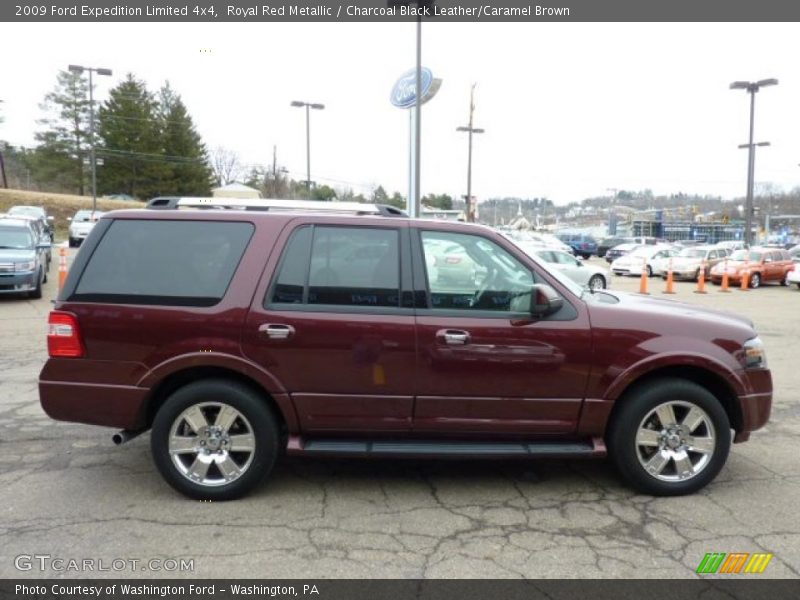  2009 Expedition Limited 4x4 Royal Red Metallic