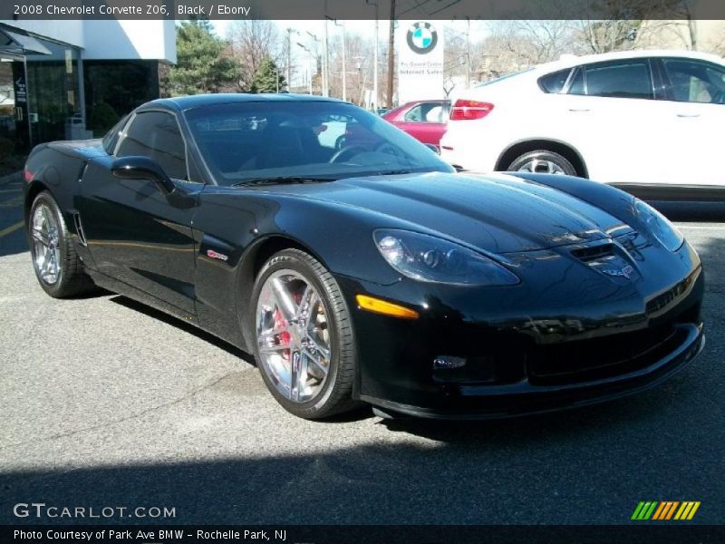 Black / Ebony 2008 Chevrolet Corvette Z06