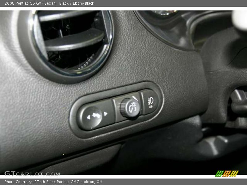 Black / Ebony Black 2008 Pontiac G6 GXP Sedan