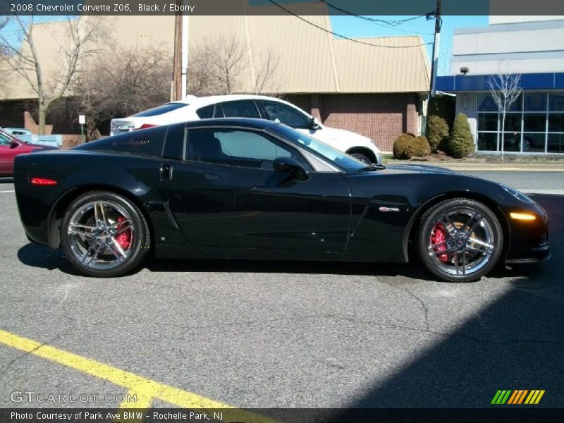 Black / Ebony 2008 Chevrolet Corvette Z06