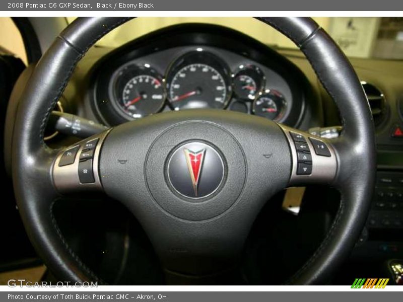 Black / Ebony Black 2008 Pontiac G6 GXP Sedan