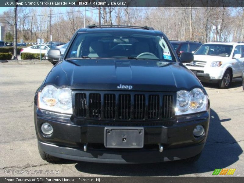 Black / Medium Slate Gray 2006 Jeep Grand Cherokee Laredo 4x4