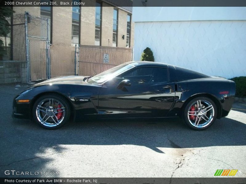 Black / Ebony 2008 Chevrolet Corvette Z06