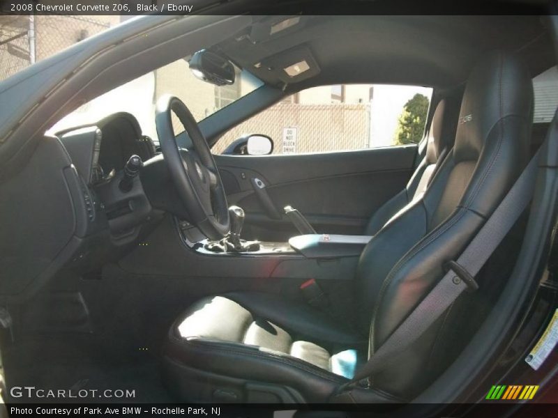 Black / Ebony 2008 Chevrolet Corvette Z06