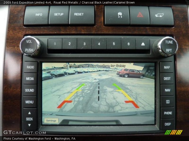 Controls of 2009 Expedition Limited 4x4