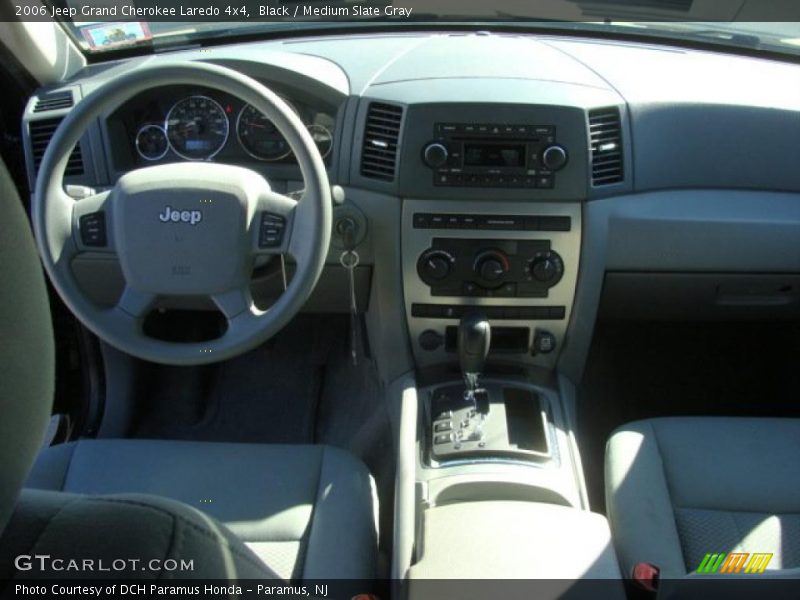 Black / Medium Slate Gray 2006 Jeep Grand Cherokee Laredo 4x4