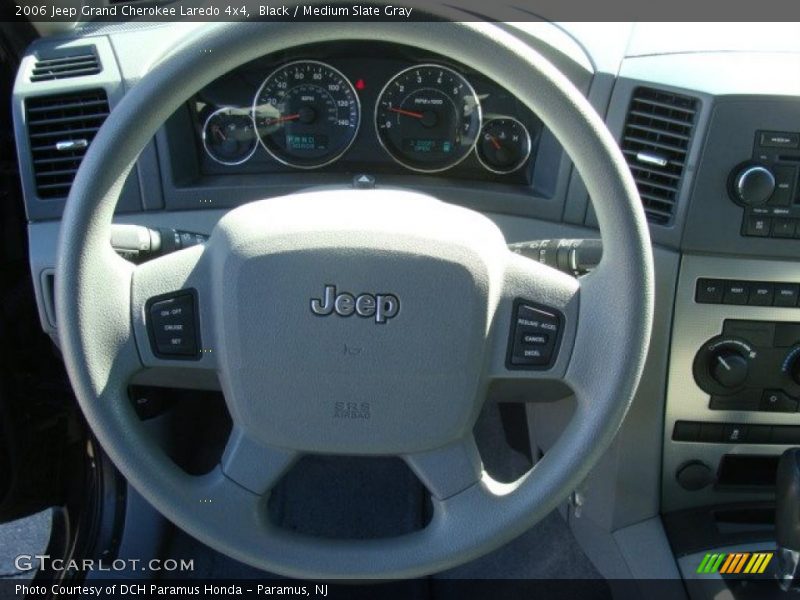 Black / Medium Slate Gray 2006 Jeep Grand Cherokee Laredo 4x4