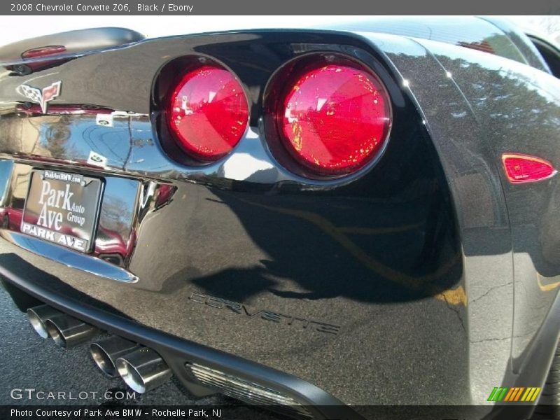Black / Ebony 2008 Chevrolet Corvette Z06
