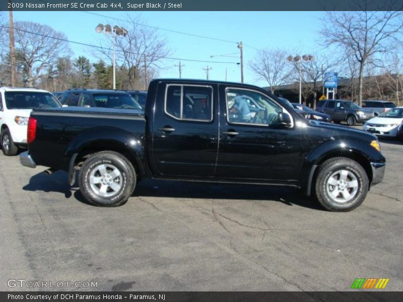 Super Black / Steel 2009 Nissan Frontier SE Crew Cab 4x4