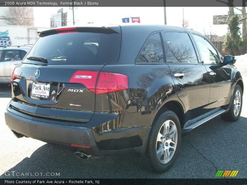 Formal Black / Ebony 2008 Acura MDX Technology